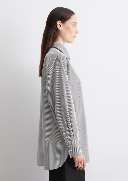 Oversize striped blouse — MB31