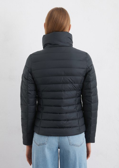 Lightweight quilted jacket fitted — Dark blue