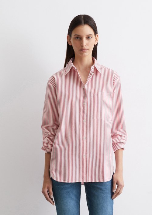 Boyfriend striped blouse — MD52