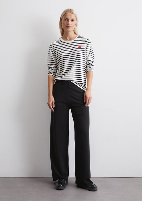 Jerseyhose straight — Dark blue