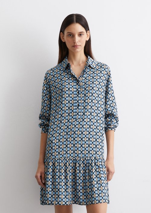 Print dress loose — ME64