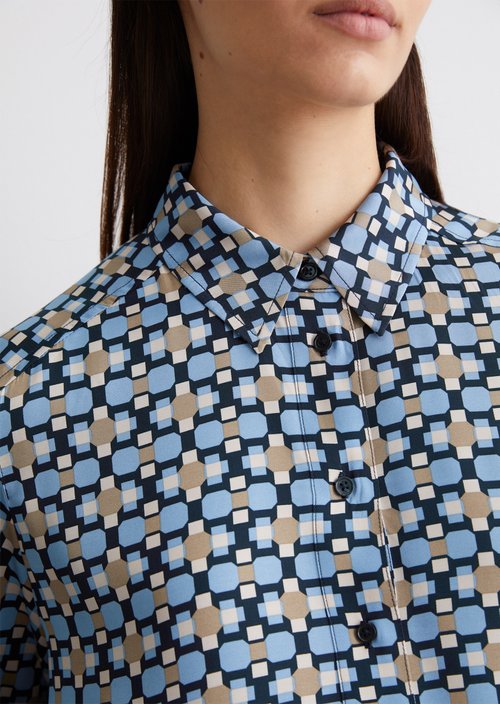 Print dress loose — ME64
