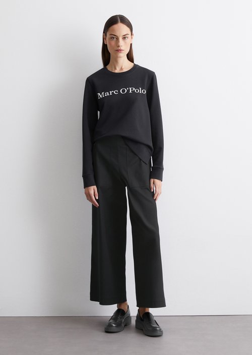 Logo sweatshirt regular — Dark blue
