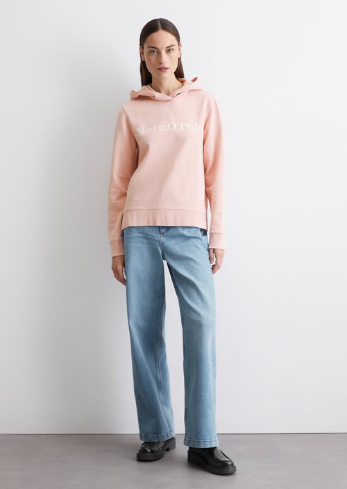 Logo hooded sweatshirt relaxed — M601