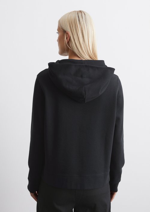 Logo hooded sweatshirt relaxed — Dark blue
