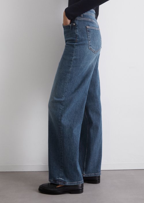 Jeans model Tolva wide long — M023