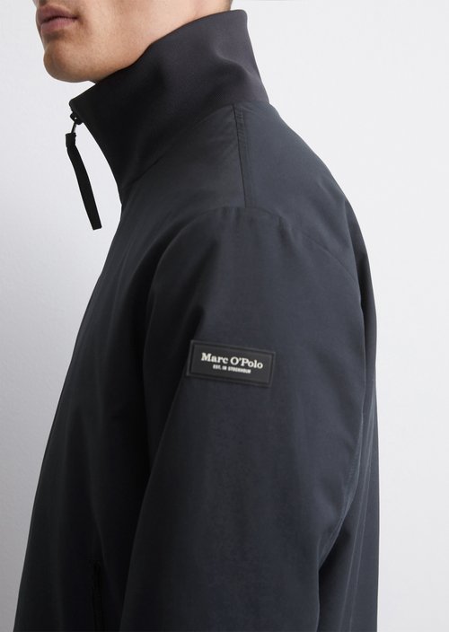 Lined jacket regular — Dark blue