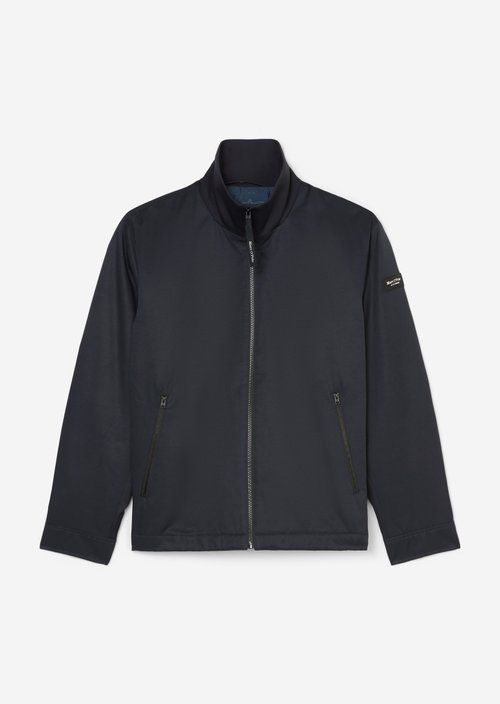 Lined jacket regular — Dark blue