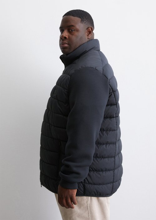 Quilted jacket regular — Dark blue