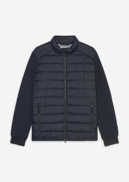 Quilted jacket regular — Dark blue