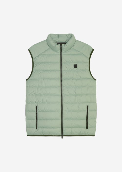 Regular quilted vest — M438