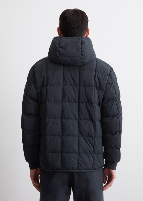 Quilted jacket regular — Dark blue