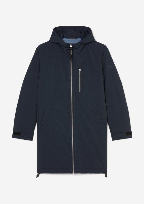 Hooded parka regular — Dark blue