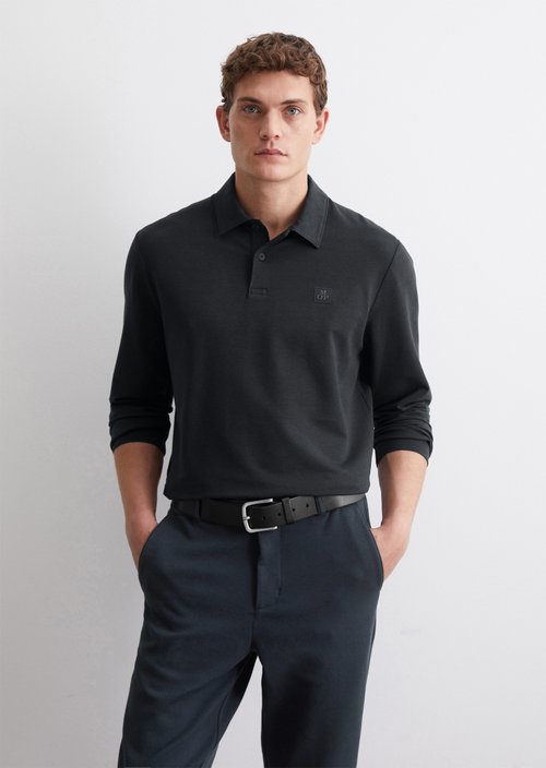 Longsleeve regular — Dark blue