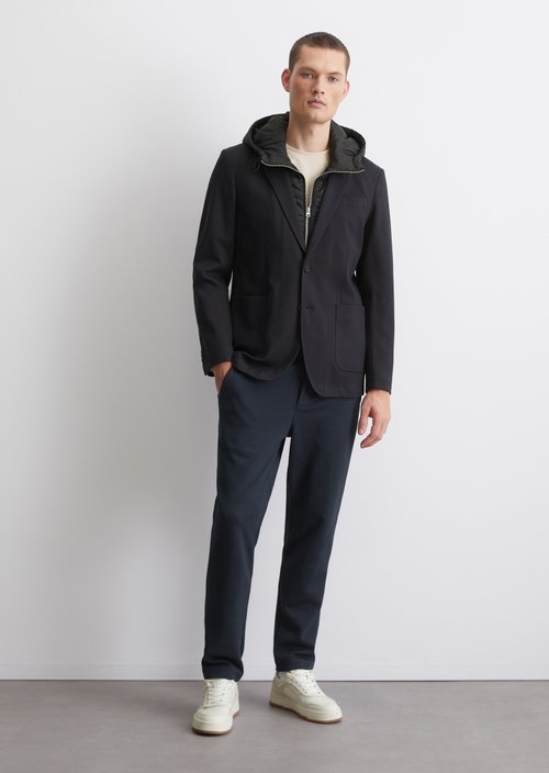 Jacket shaped — Dark blue