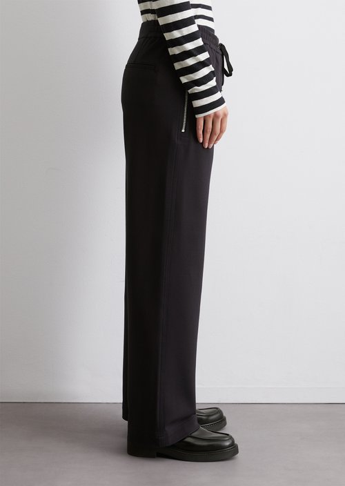 Travelpants wide — Dark blue