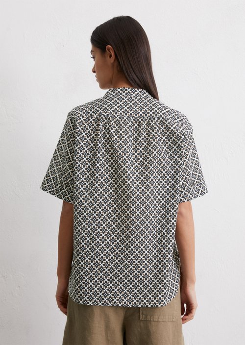 Regular patterned tunic blouse — MI23