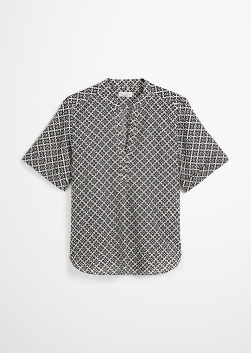 Regular patterned tunic blouse — MI23