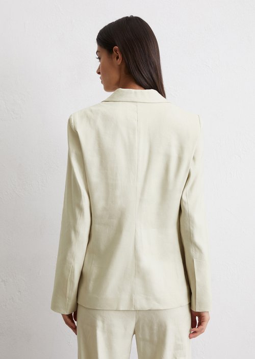 Blazer regular — Beige
