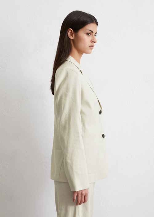 Blazer regular — Beige