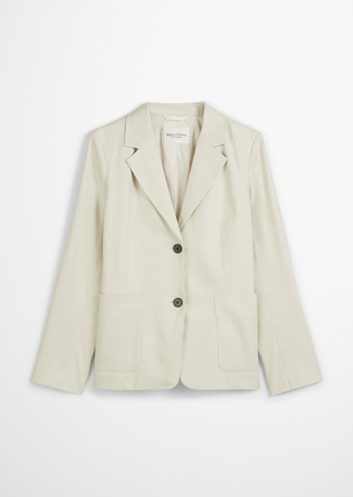 Blazer regular — Beige