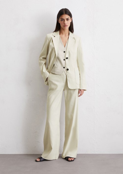 Blazer regular — Beige