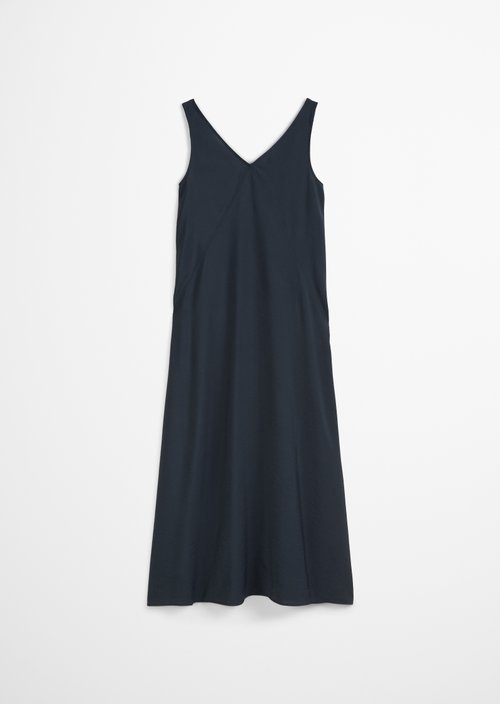 Maxi dress relaxed — Dark blue