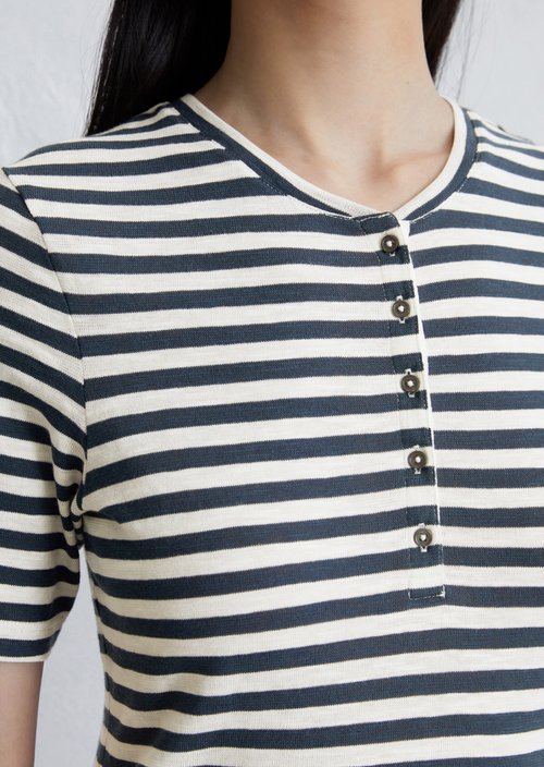 Henley T-shirt regular — MJ55
