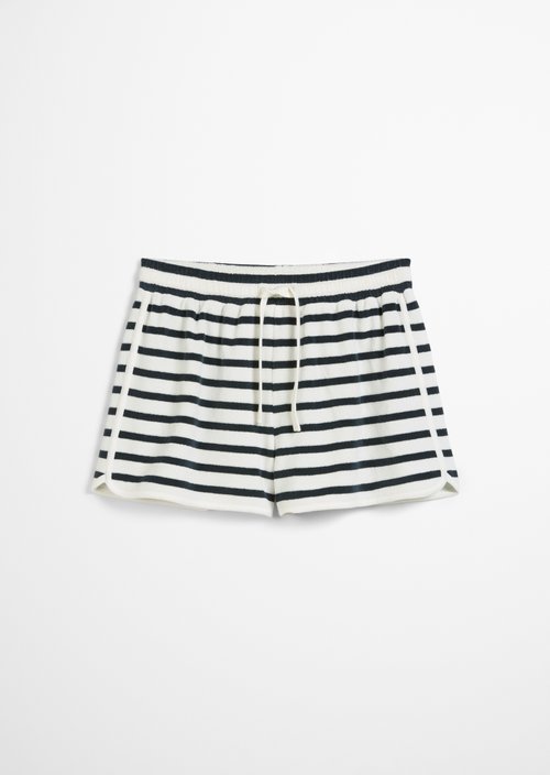 Regular striped terry shorts — MJ82