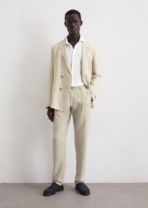 Linen jacket shaped — M707