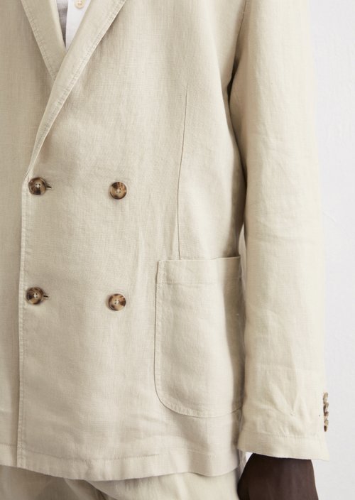 Linen jacket shaped — M707
