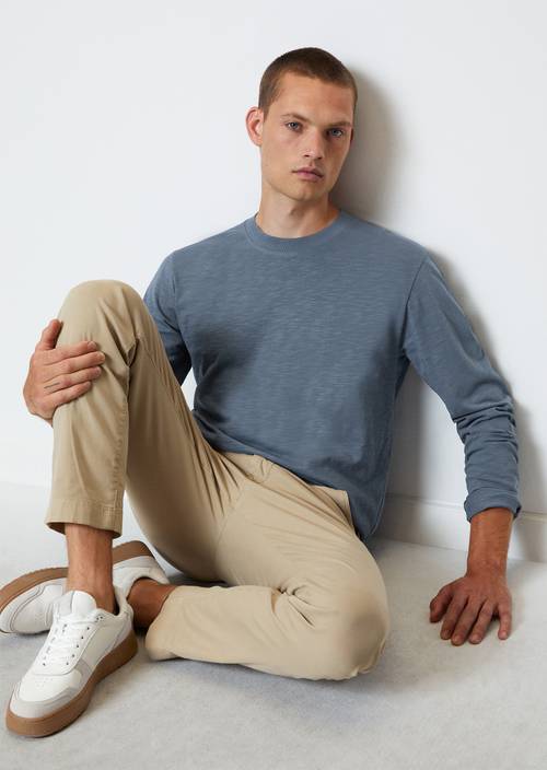 T-shirt à manches longues DfC coupe regular M870 en vue de face