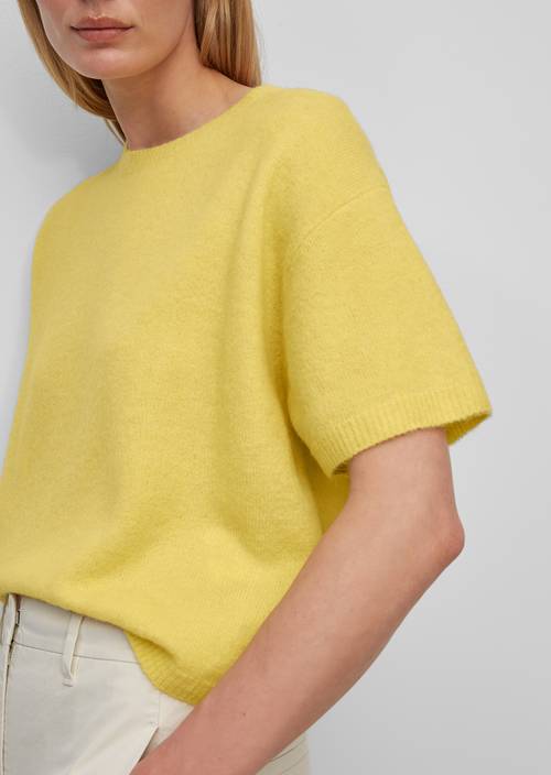 Kurzarm-Pullover M231 in Detailansicht
