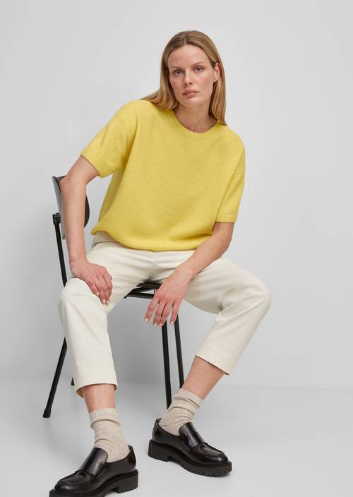 Kurzarm-Pullover M231 in Frontalansicht