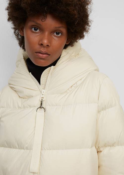 Puffer-Daunenmantel M159 in Detailansicht