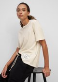 T-shirt made of soft, peached cotton - white | Short sleeve | MARC