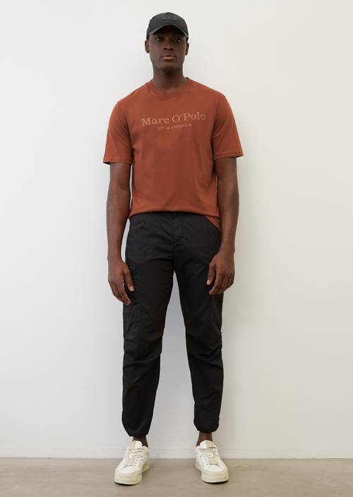 Logo-T-Shirt regular M295 in Frontalansicht