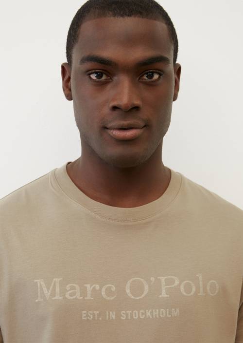 Logo-T-Shirt regular M724 in Detailansicht