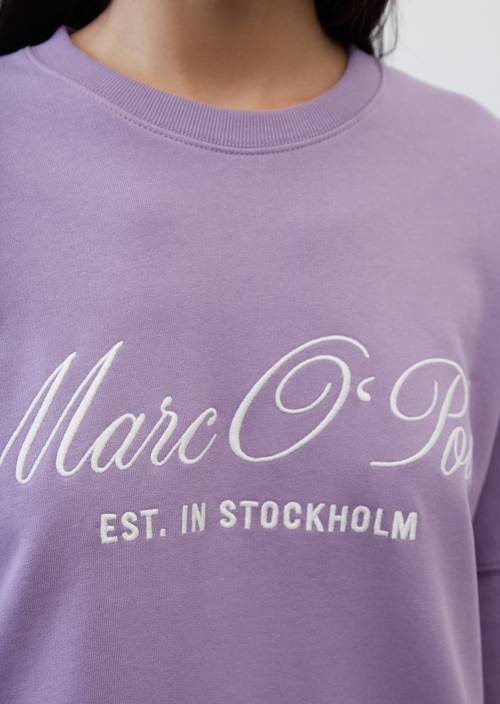 Oversized Sweatshirt M674 in Detailansicht