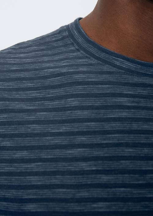 Striped T-shirt in a regular fit MM89 in detail view