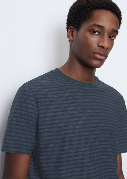 Striped T-shirt in a regular fit MM89 in front view