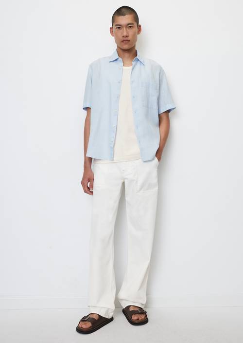 Camicia a manica corta Regular Fit M806 in vista frontale