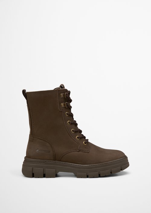 Lace-up boot model Josy GTX — Dark brown