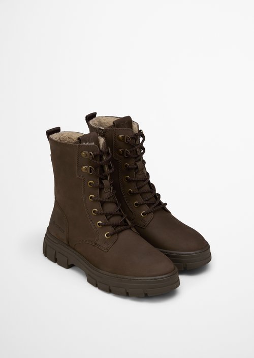 Lace-up boot model Josy GTX — Dark brown