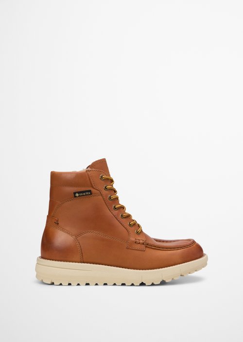 Lace-up boot model Marco GTX — Cognac