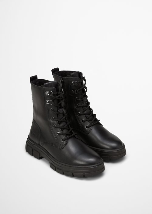 Lace-up boot model Josy GTX — Black