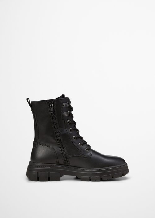 Lace-up boot model Josy GTX — Black