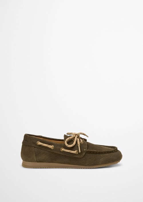 Boat shoe — Dark green