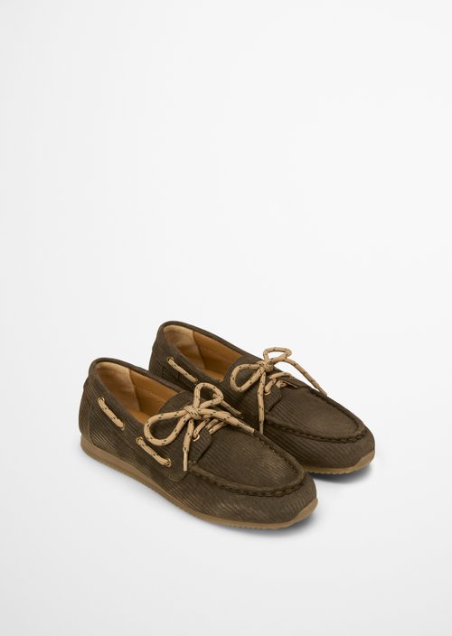 Boat shoe — Dark green