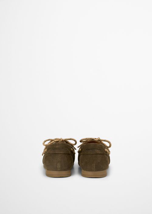 Boat shoe — Dark green